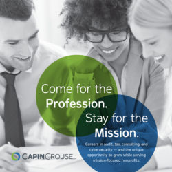 CapinCrouse Recruiting Brochure - Careers in audit, tax, consulting, and cybersecurity